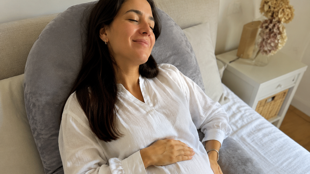 Almohada Corporal de Embarazo Sleepnx — Descanso Total para Mamás
