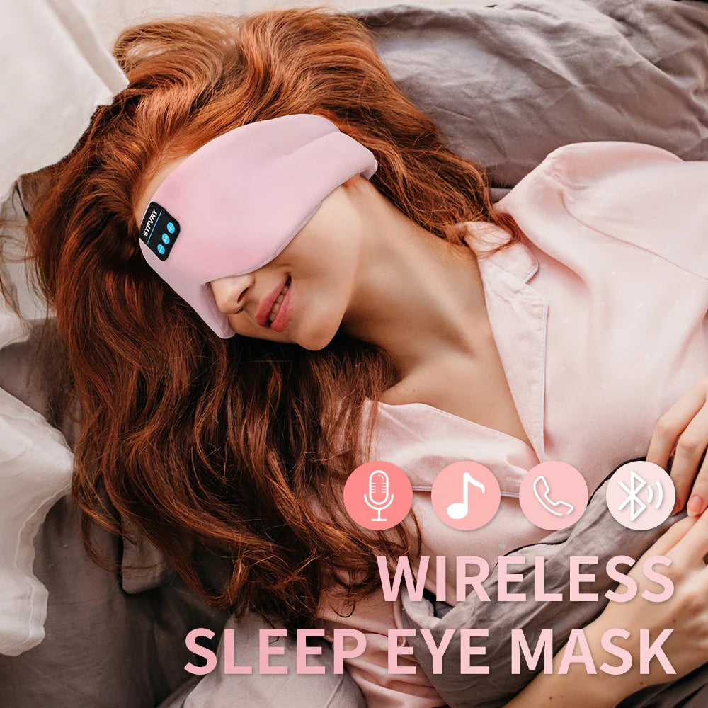 Antifaz Bluetooth Sleepnx — Música y Oscuridad Total para Dormir