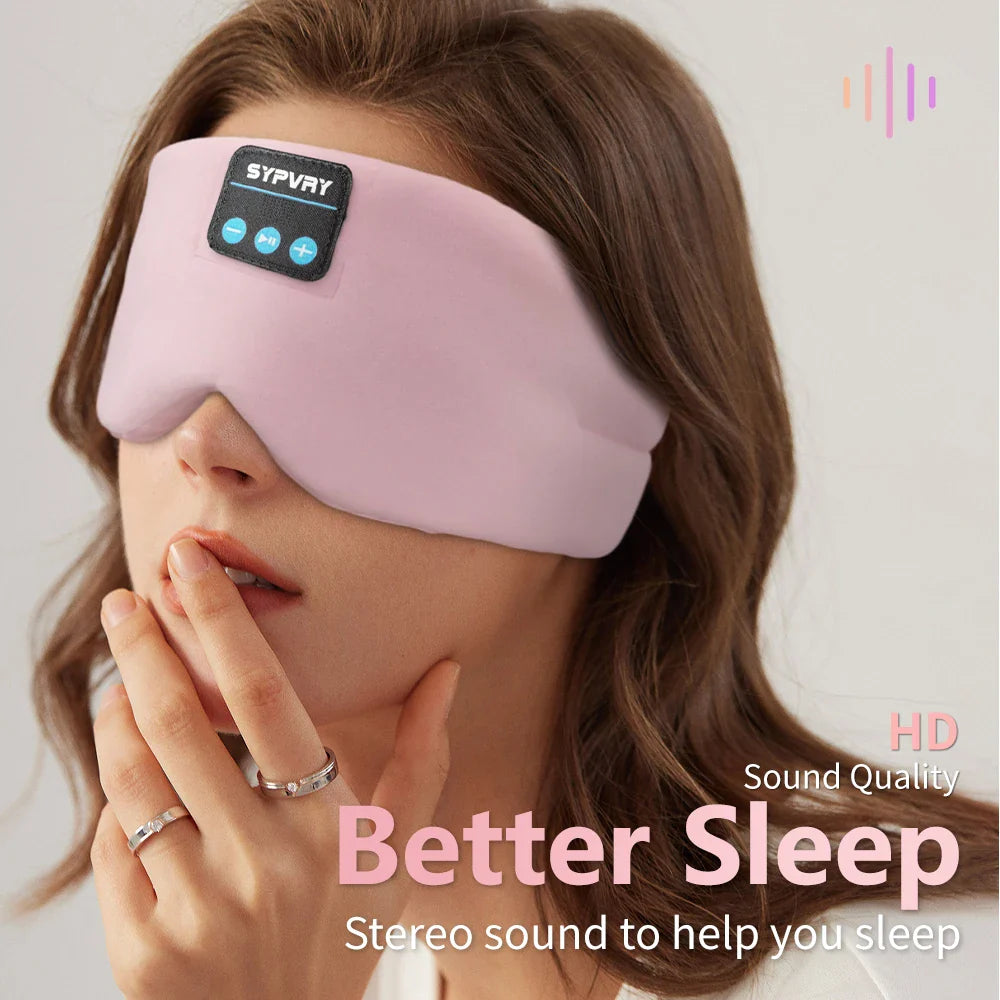Antifaz Bluetooth Sleepnx — Música y Oscuridad Total para Dormir